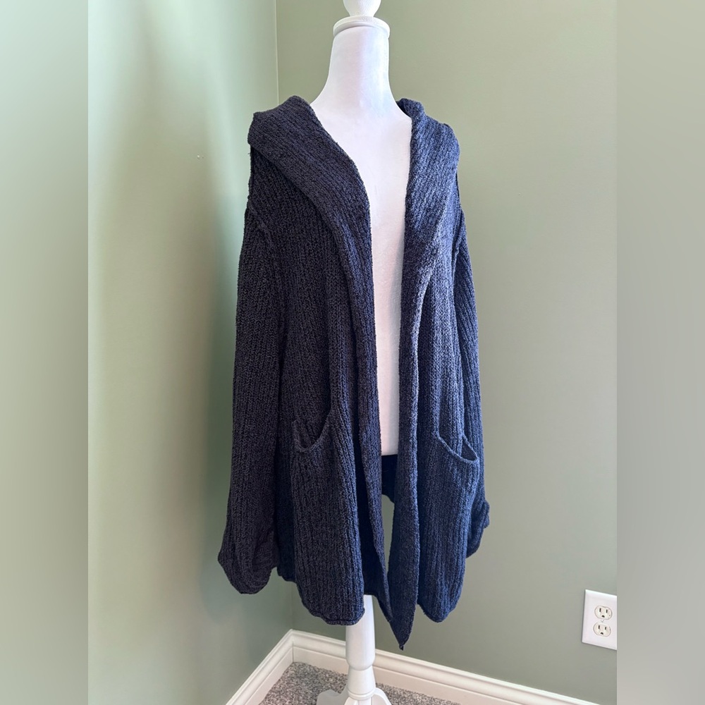 Free People Low Tide Navy Blue Cardigan XS/S